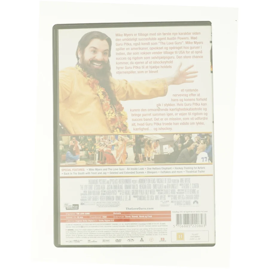 The love guru fra DVD