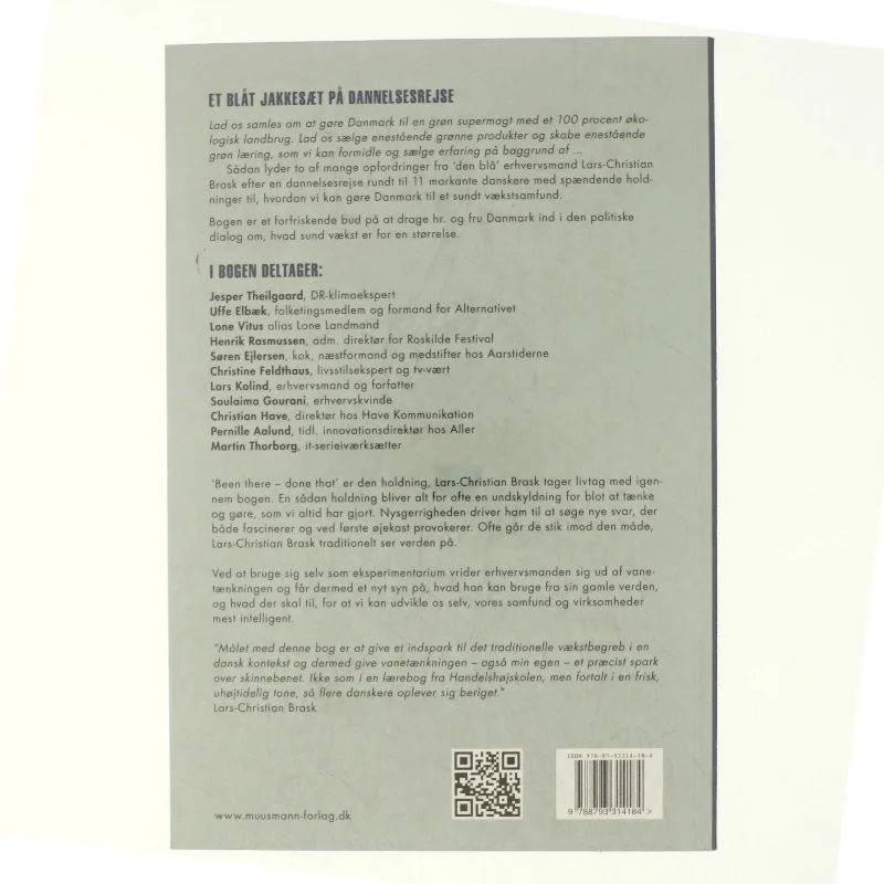 Vilje til forandring af Lars-Christian Brask (Bog)