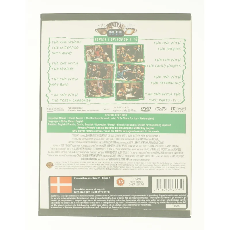 FRIENDS: YEAR 1 DISC... (Bog)