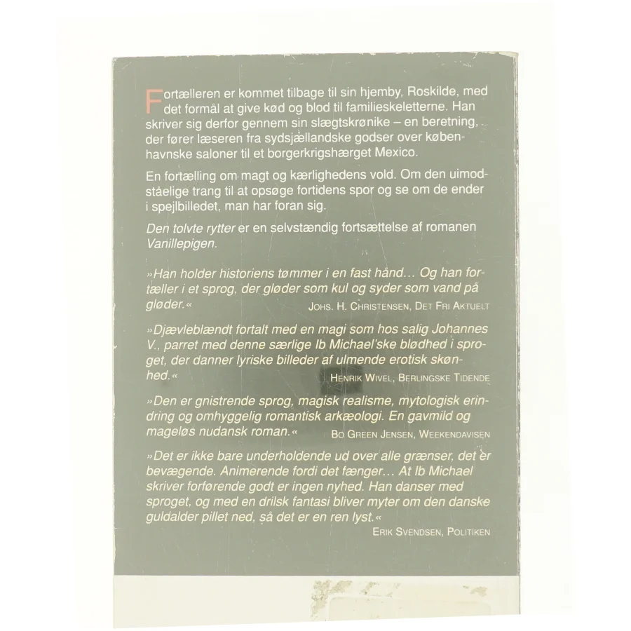 Den tolvte rytter af Ib Michael (Bog)