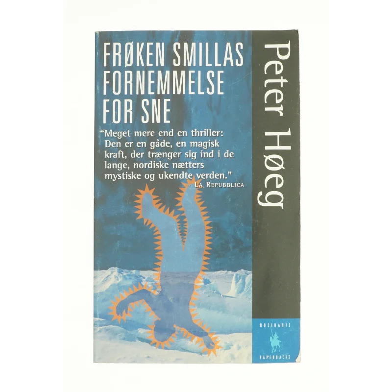 Frøken Smillas fornemmelse for sne af Peter Høeg (f. 1957-05-17) (Bog)