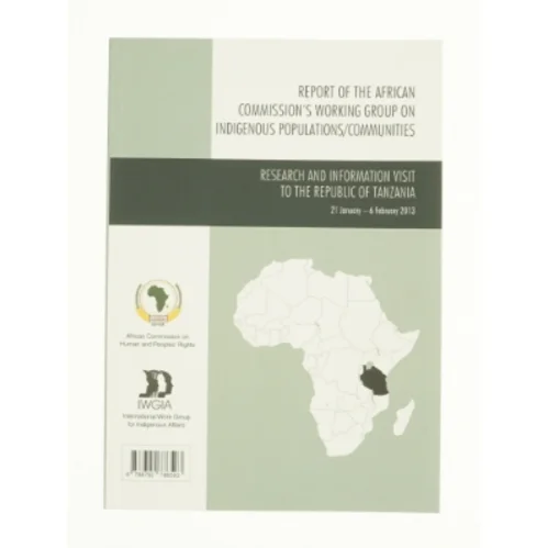 Research and information visit to the Republic of Tanzania, 21 January - 6 February 2013 (Bog)