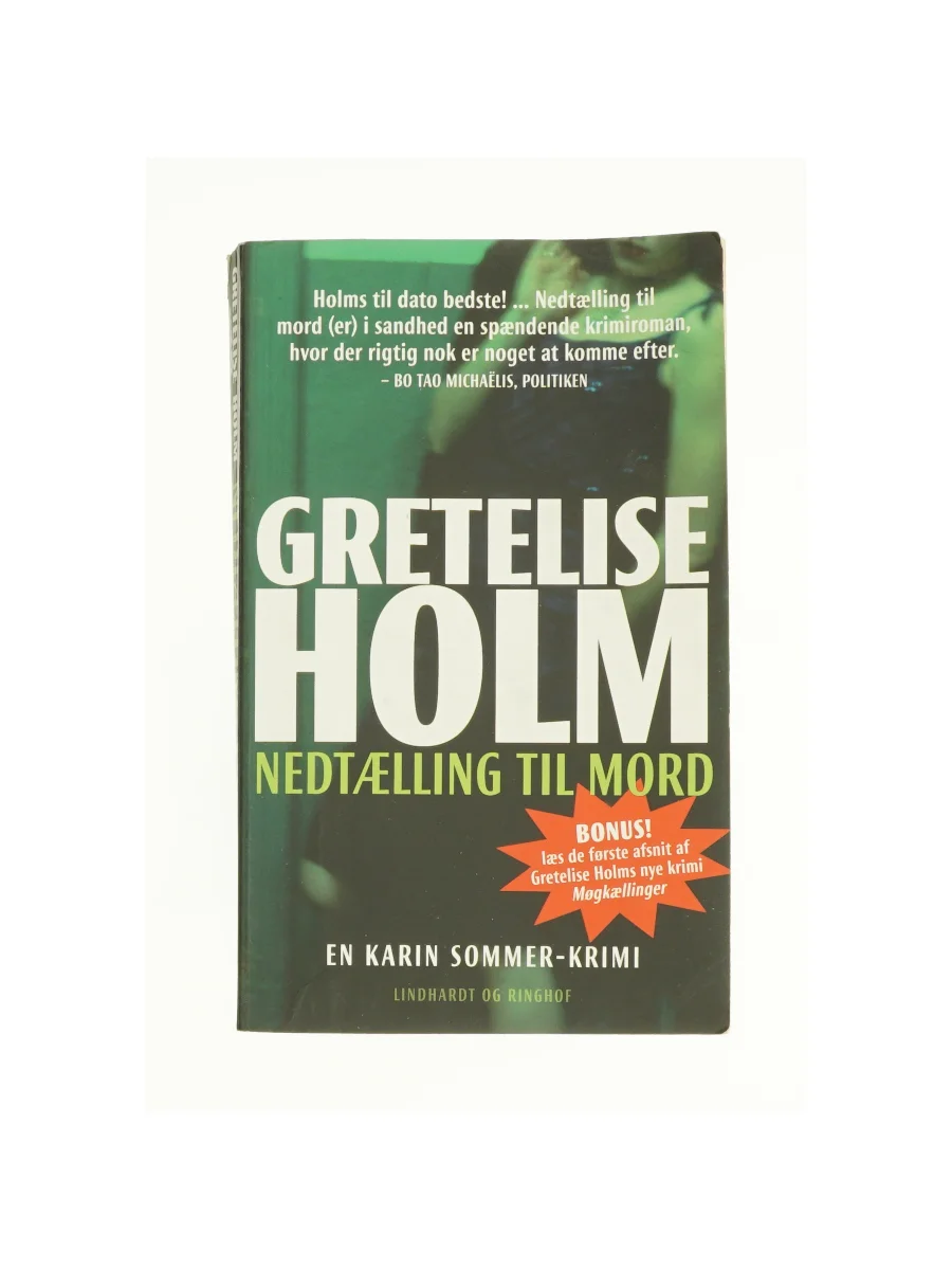 Forsiden af Nedtælling til mord af Gretelise Holm