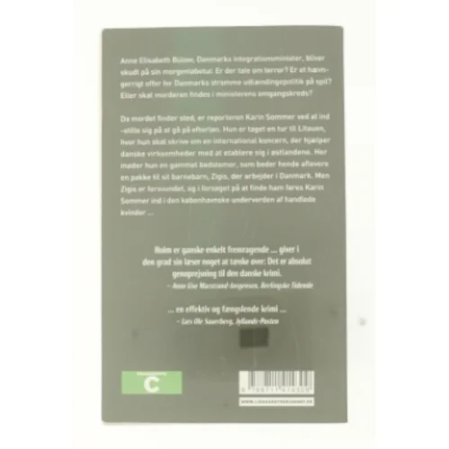 Nedtælling til mord af Gretelise Holm (f. 1946) (Bog)