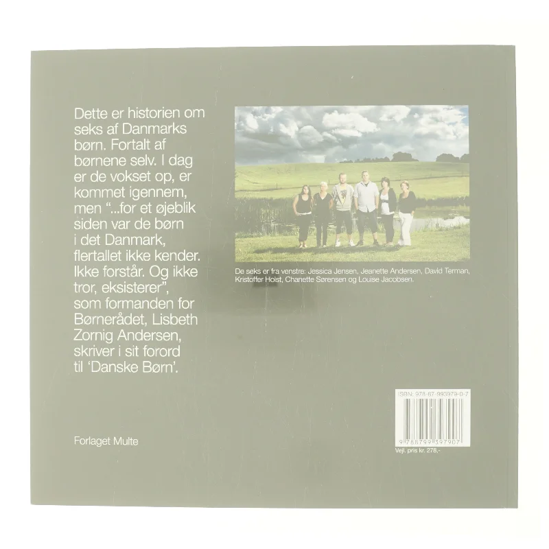 Danske børn - når tavsheden brydes af Stig Andersen (Bog)