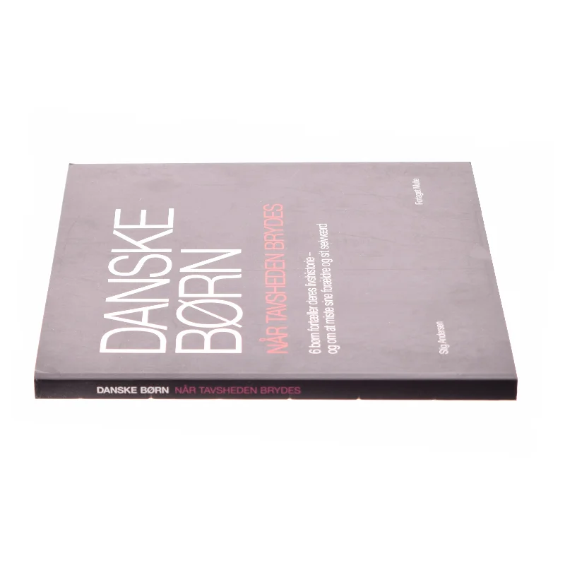 Danske børn - når tavsheden brydes af Stig Andersen (Bog)