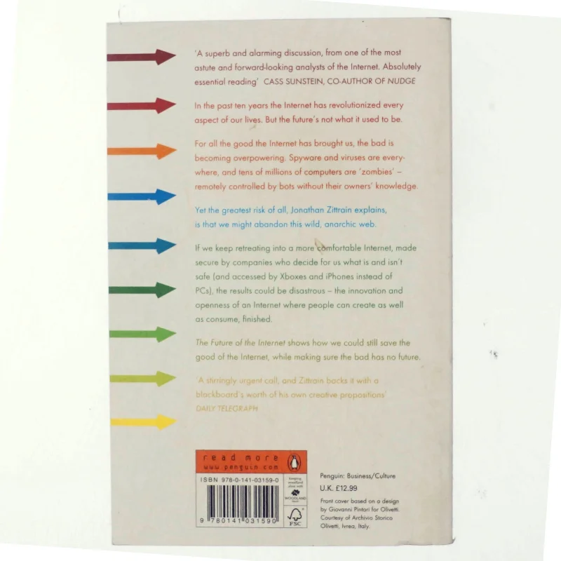 The future of the internet : and how to stop it (Bog)