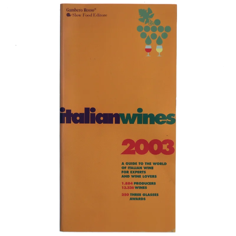 Italian Wines 2003 af Gambero Rosso, Incorporated (Bog)
