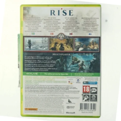 Assassin Creed III fra X Box