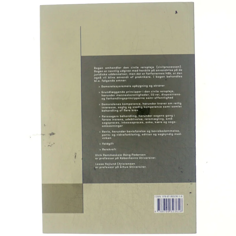 Den civile retspleje af Ulrik Rammeskow Bang-Pedersen (Bog)