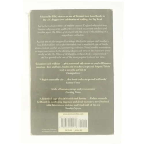 The Pillars of the Earth af Ken Follett (Bog)