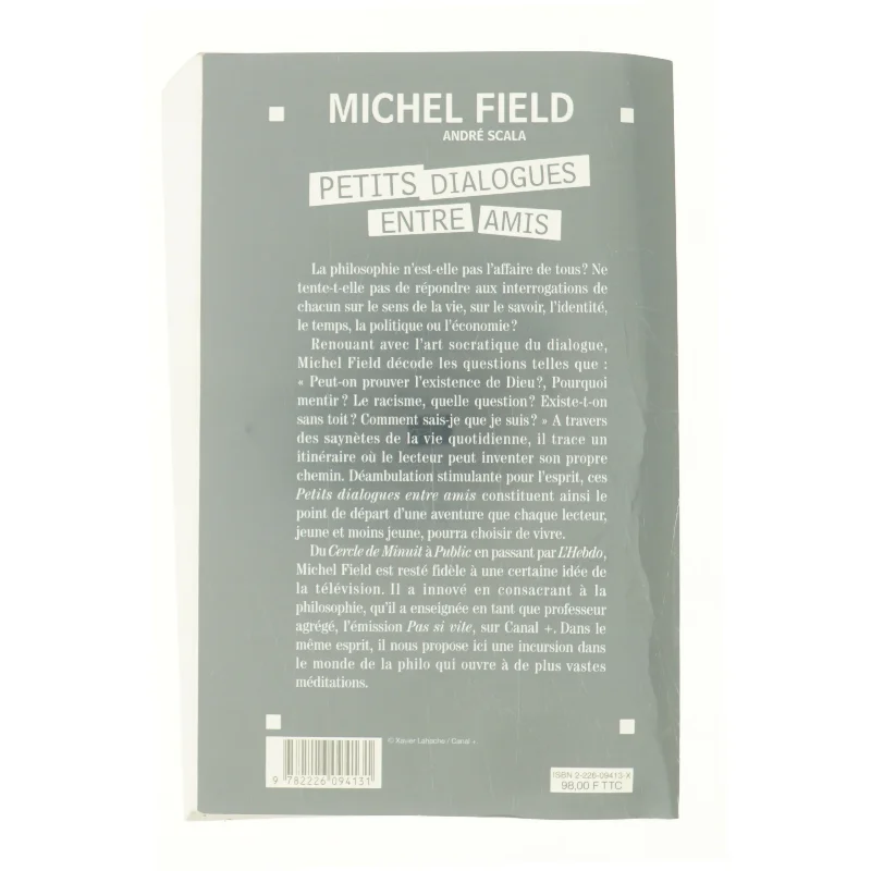 Petits Dialogues Entre Amis by Michel Field Paperback (Bog)