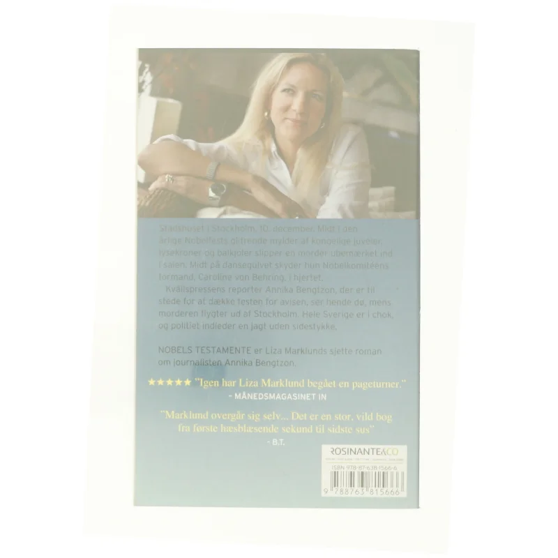 Nobels testamente af Liza Marklund (Bog)