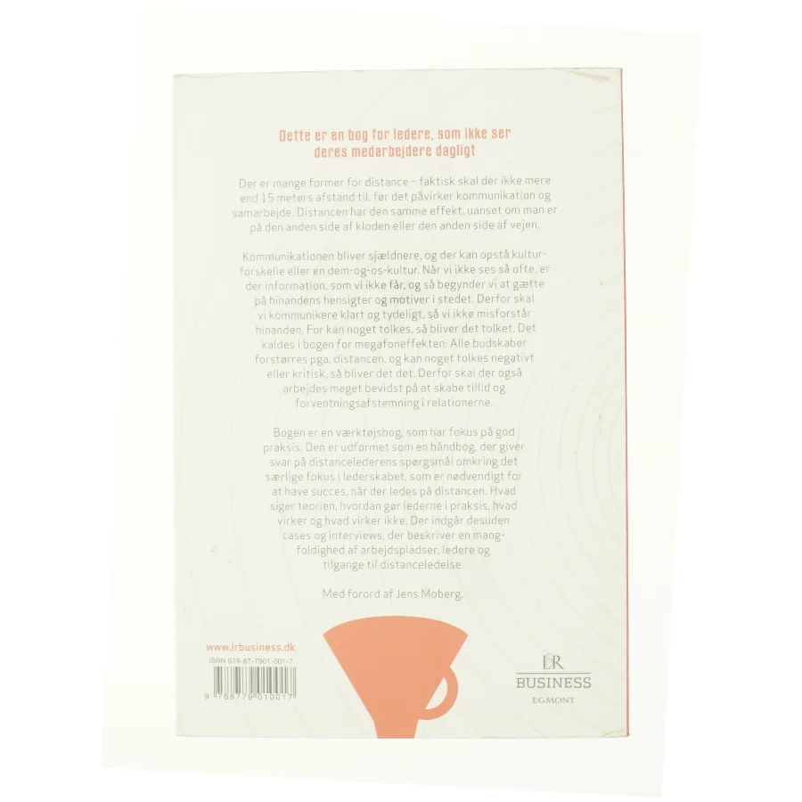 Lederskab på distancen af Anne Birgitte Lindholm (Bog)