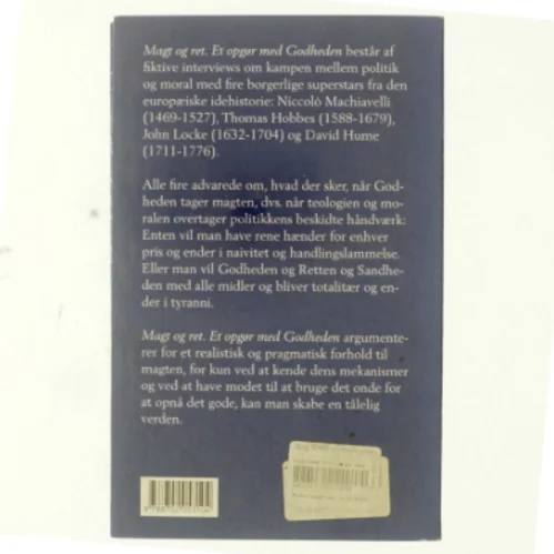 Magt og ret : et opgør med godheden af Mikael Jalving (Bog)