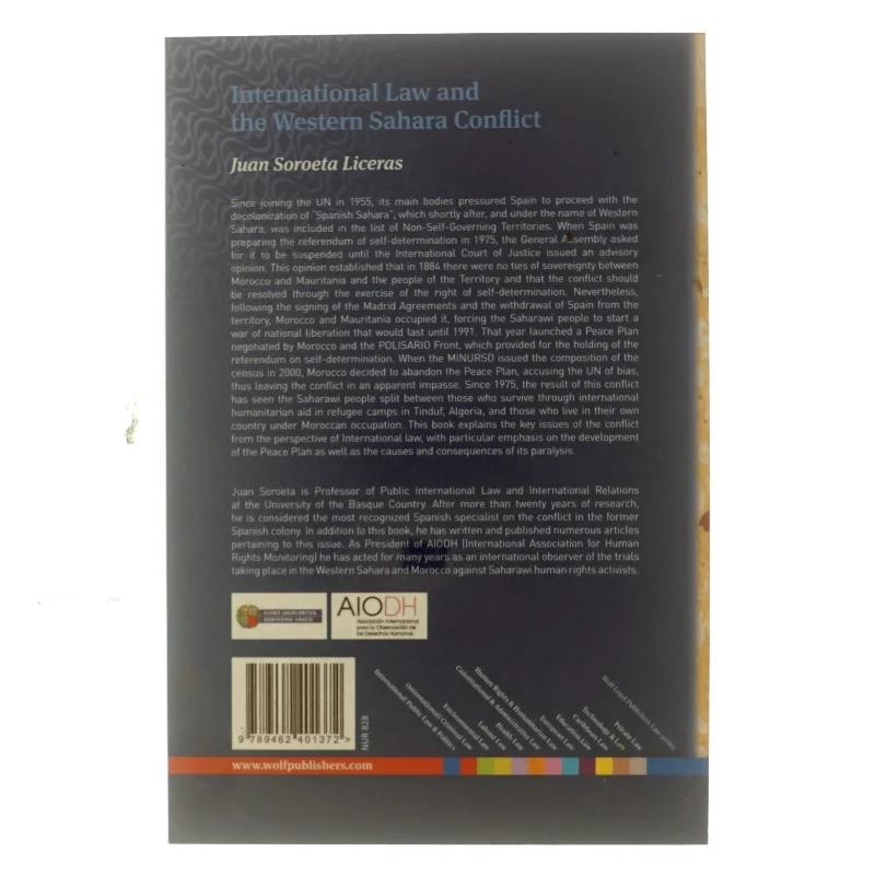 International law and the Western Sahara conflict (Bog)
