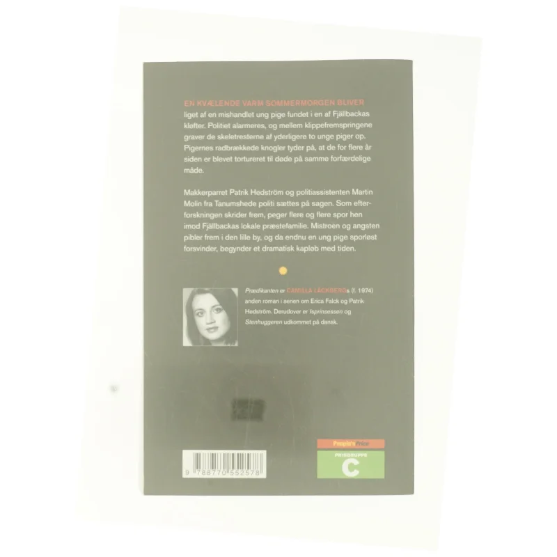 Preacher (Predikanten - Dansk/Danish)- Import af Camilla Lackberg (Bog)