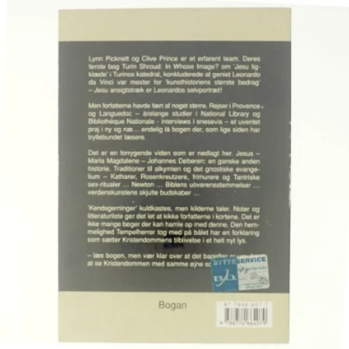 Tempelherrernes indsigt - Af Lynn Picknett