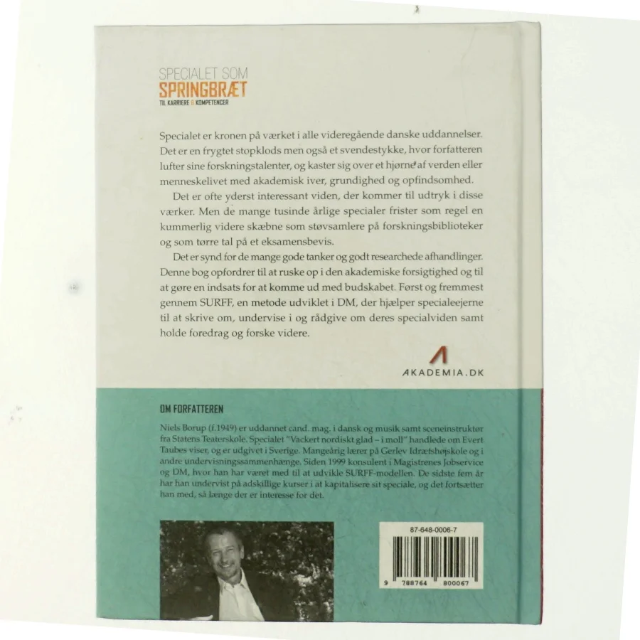 Specialet som springbræt til karriere & kompetencer af Niels Borup (Bog)