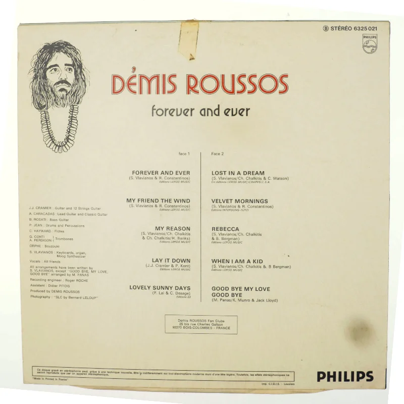 Forever and ever af Demis Roussos