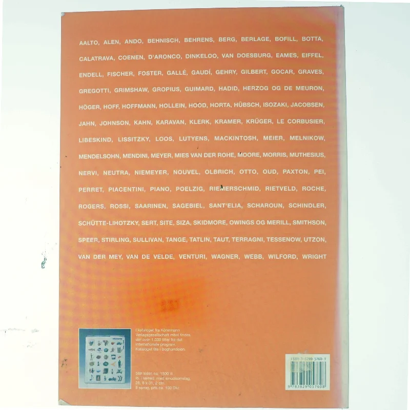 Arkitekturens historie i det 20. århundrede af Jürgen Tietz (Bog)