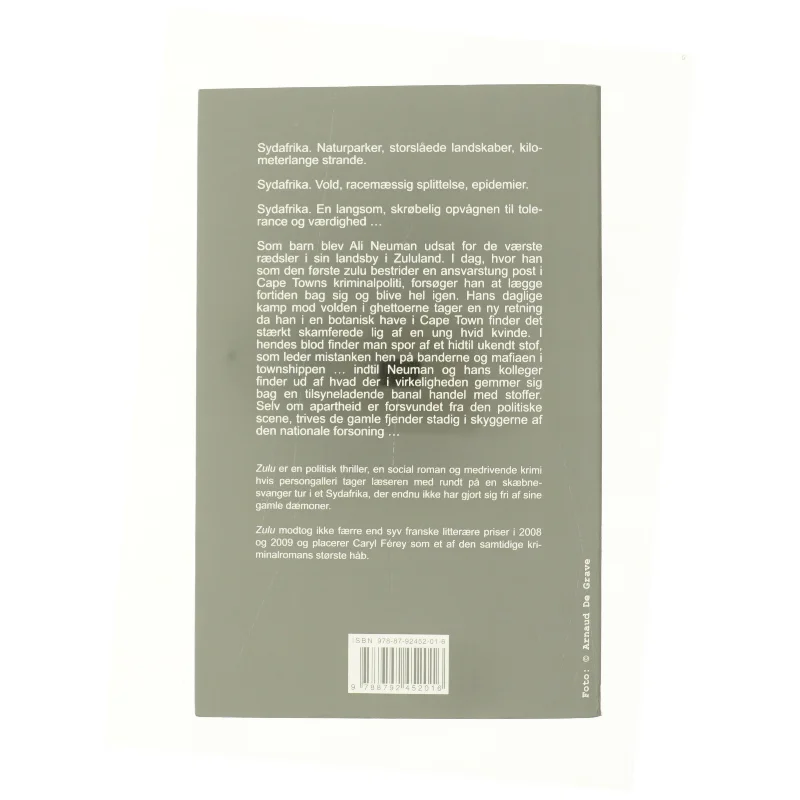 Zulu af Caryl Férey (Bog)