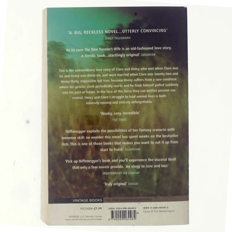 The Time Traveler's Wife af Audrey Niffenegger (Bog)