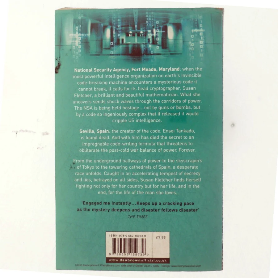 Digital fortress af Dan Brown (Bog)