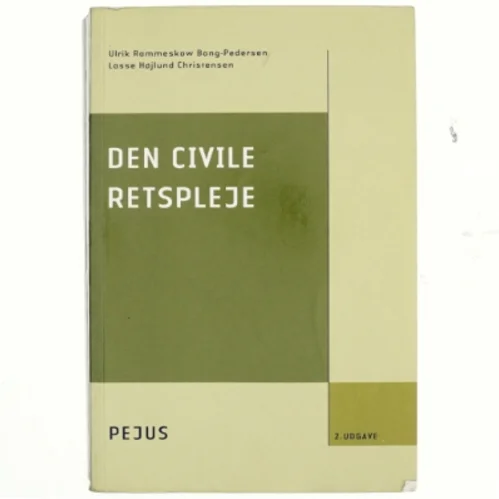 Den civile retspleje af Ulrik Rammeskow Bang-Pedersen (Bog)