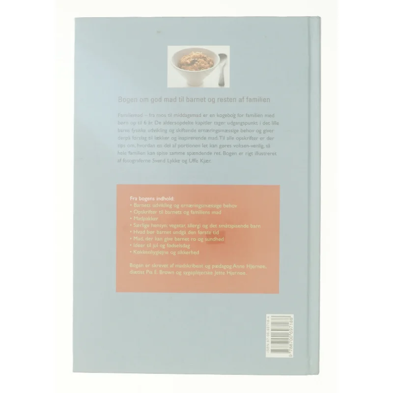 Familiemad : fra mos til middagsmad (Bog)