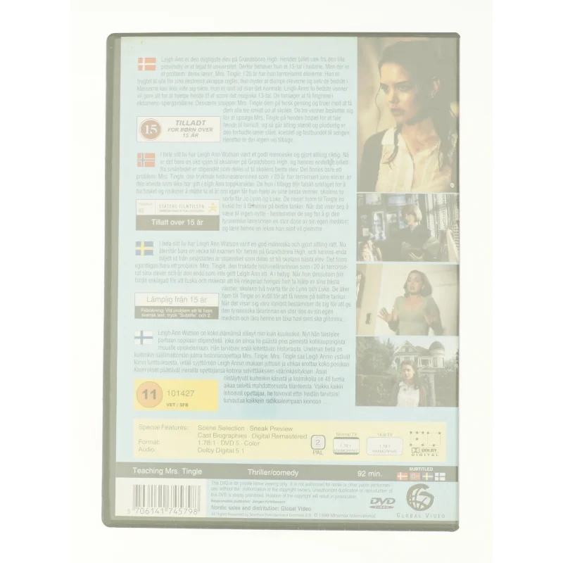 Teaching Mrs. Tingle fra DVD