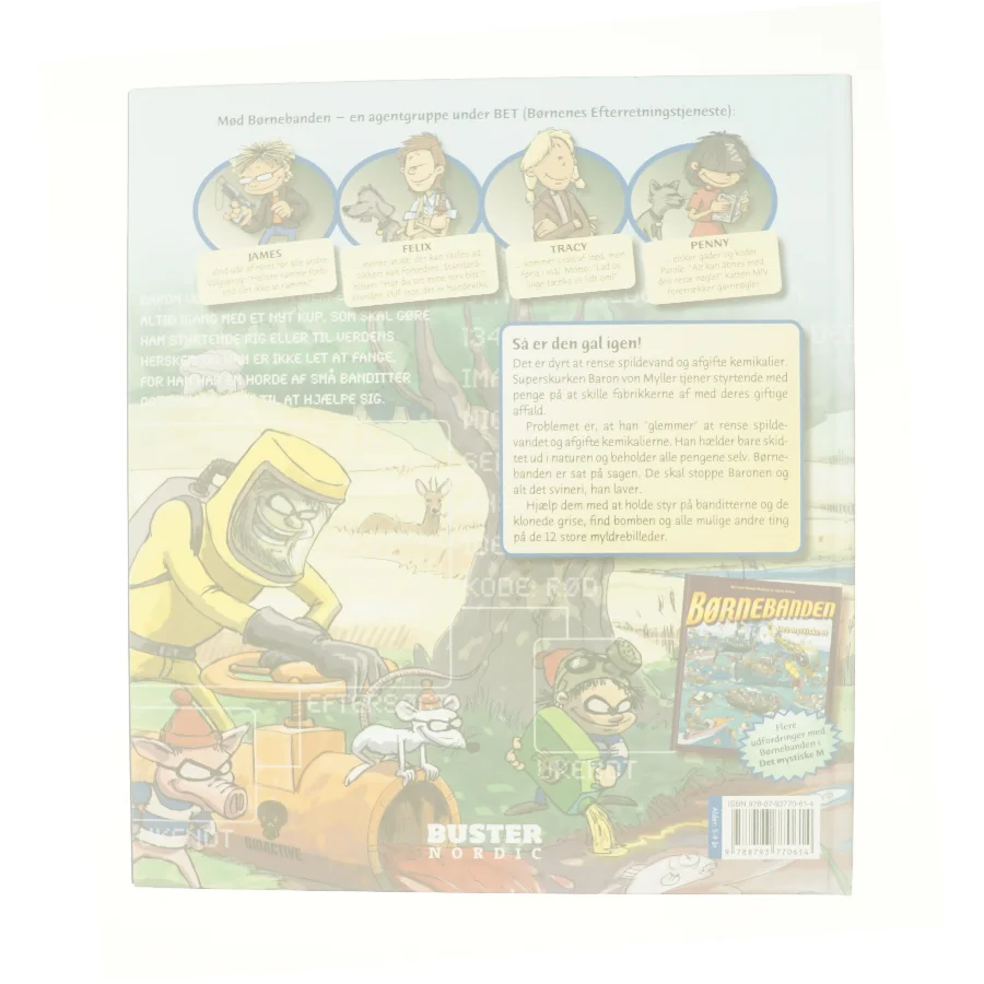 Børnebanden - Baronens svinestreg (Bog)