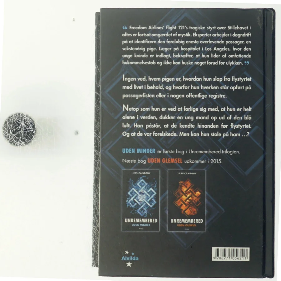 Unremembered 1 : Uden minder af Jessica Brody (Bog)