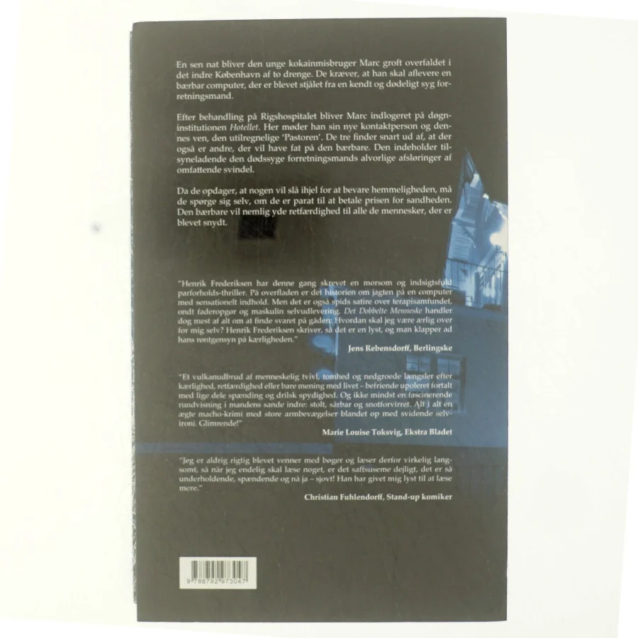 Det dobbelte menneske af Henrik Frederiksen (f. 1965) (Bog)