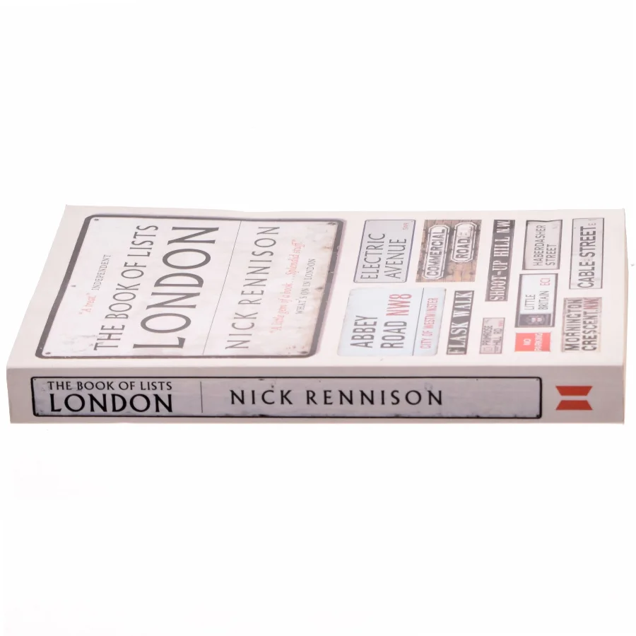 The Book of Lists London af Nick Rennison (Bog)