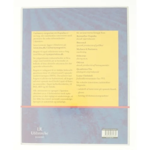 Cultura y negocios en Espana af Lindhart og Ringhof fra Bog