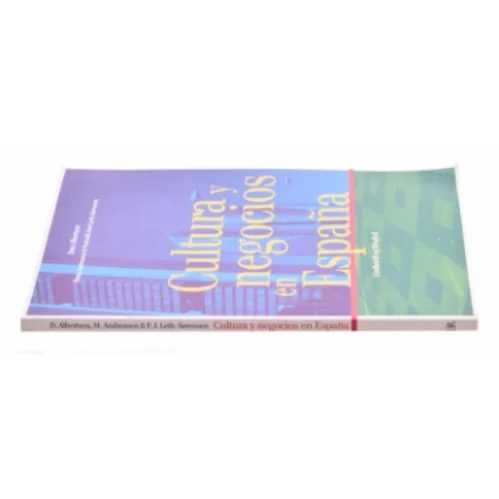 Cultura y negocios en Espana af Lindhart og Ringhof fra Bog