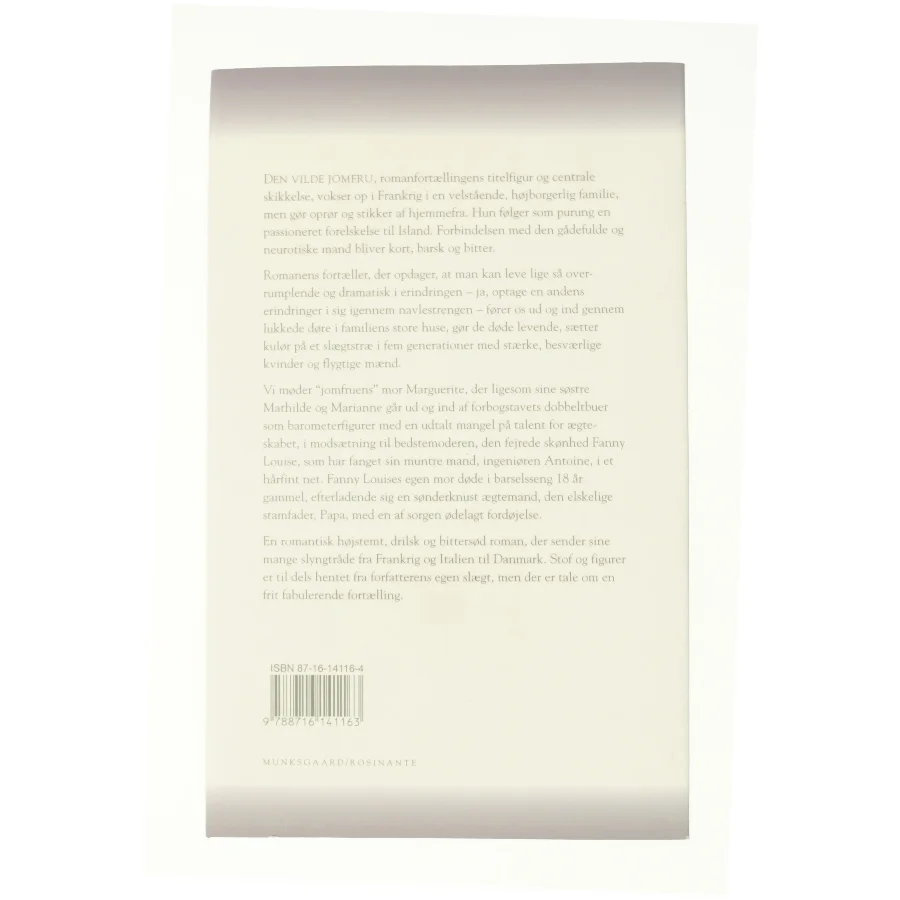 Den vilde jomfru af Anne Chaplin Hansen (Bog)