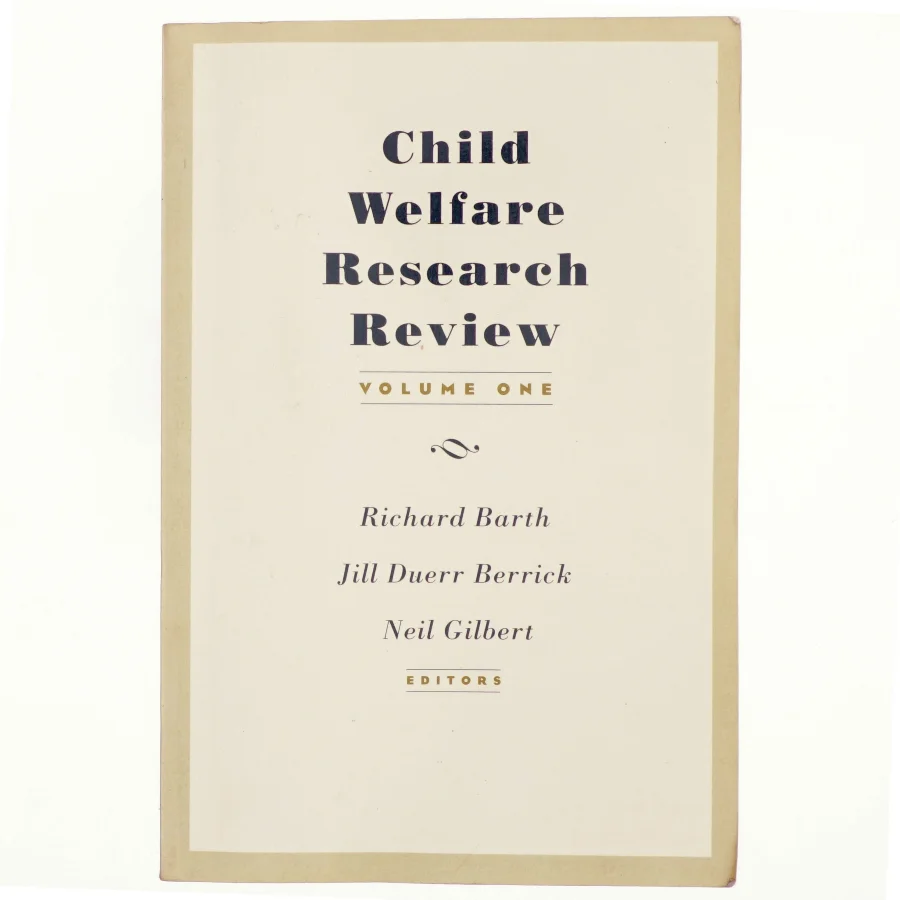 Child Welfare Research Review af Richard P. Barth, Jill Duerr Berrick (Bog)