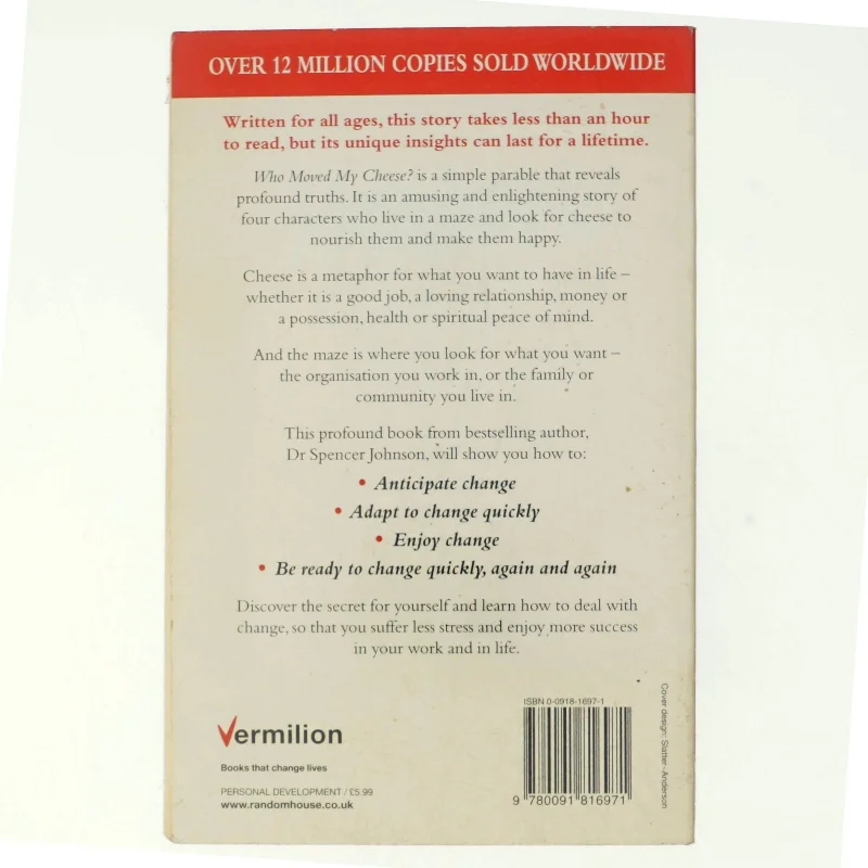 Who Moved My Cheese? af Spencer Johnson (Bog)