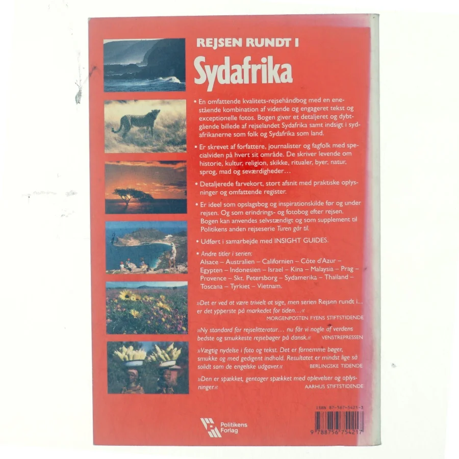 Rejsen rundt i Sydafrika (Bog)