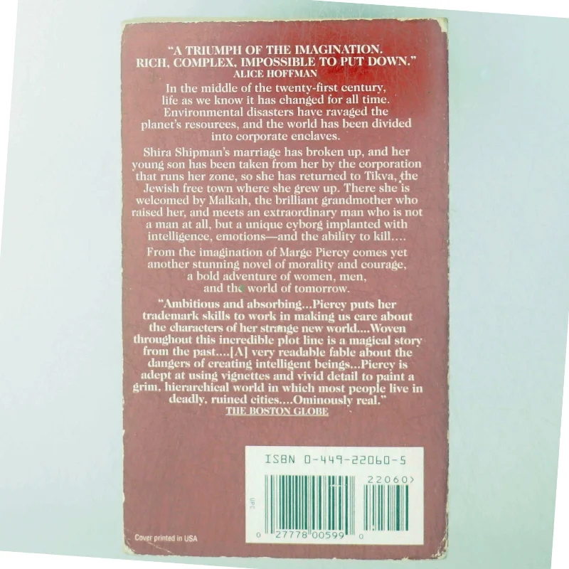 He, she and It af Marge Piercy (Bog)