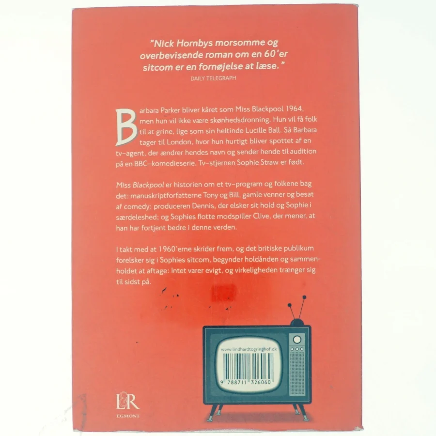 Miss Blackpool af Nick Hornby (Bog)