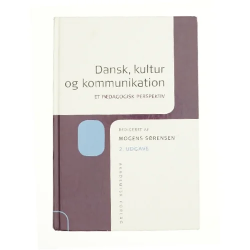 Dansk, kultur og kommunikation - Et pædagogisk perspektiv (Bog)
