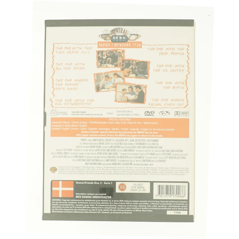 Friends fra dvd