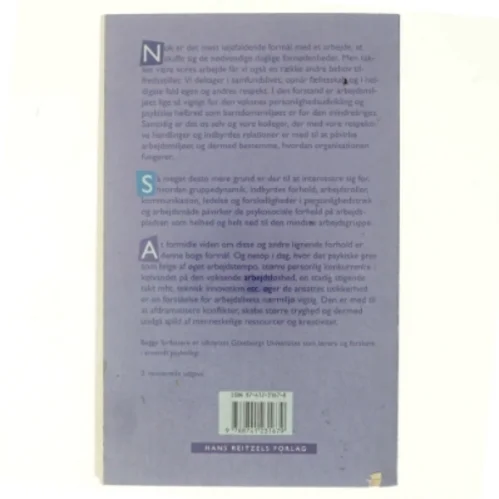 Arbejdsgruppens psykologi (Bog)