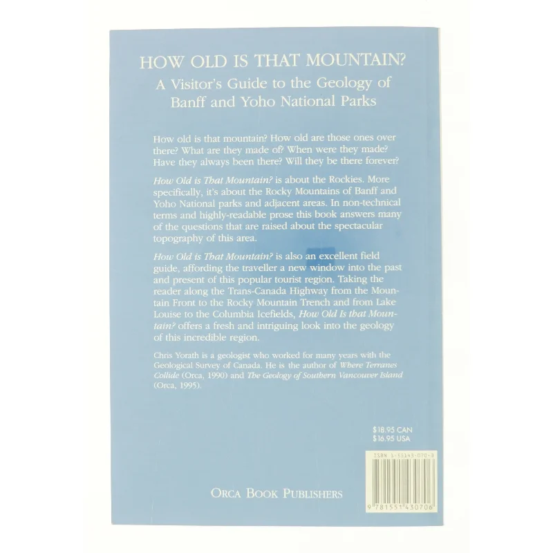 How Old Is That Mountain? af C. J. Yorath (Bog)