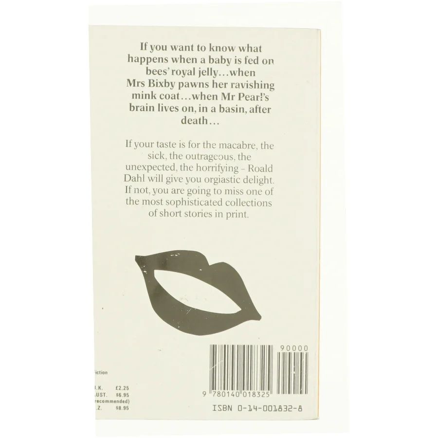 Kiss Kiss af Roald Dahl (Bog)