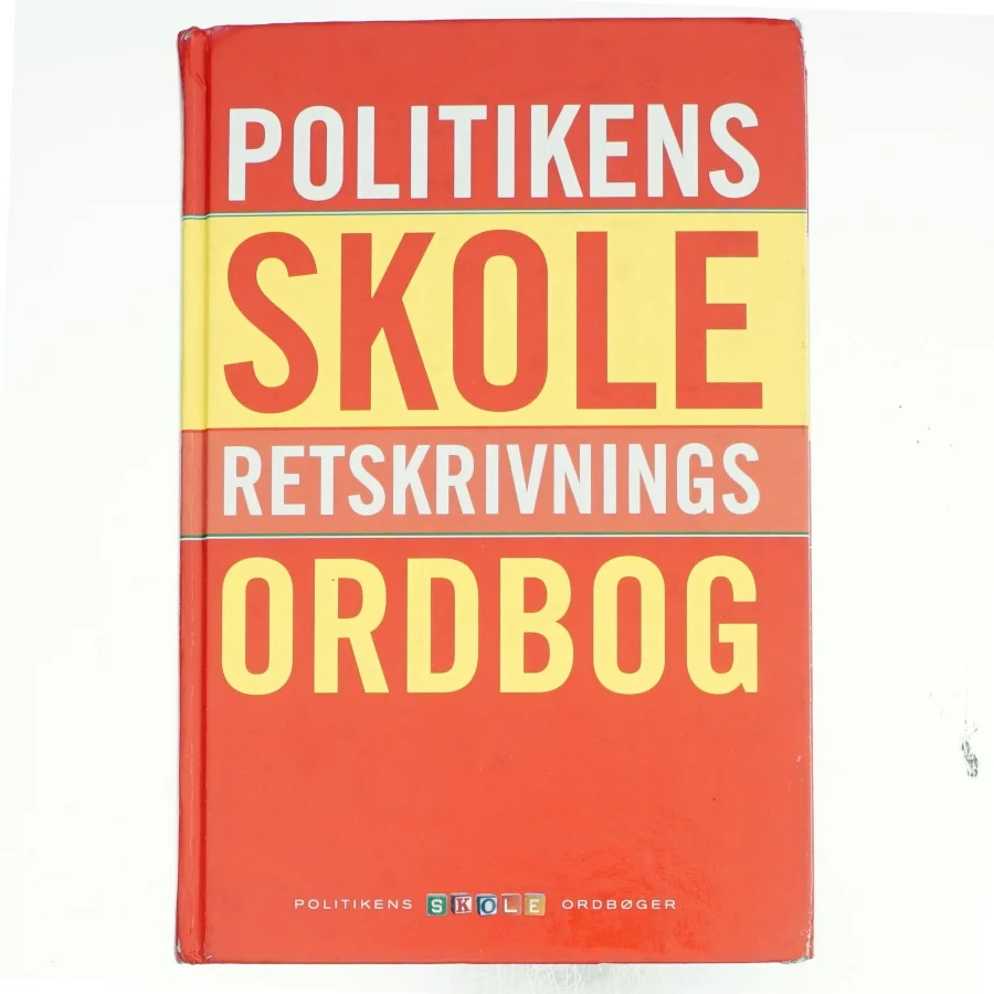 Politikens skoleretskrivningsordbog (Bog)