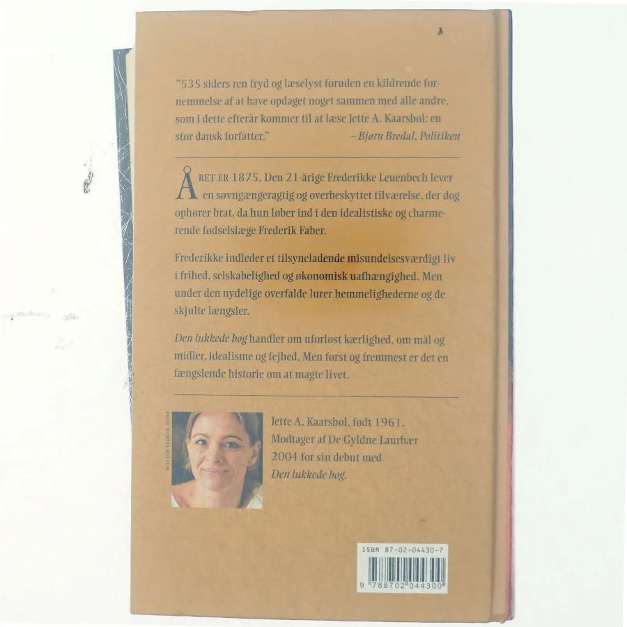 Den lukkede bog af Jette A. Kaarsbøl (Bog)